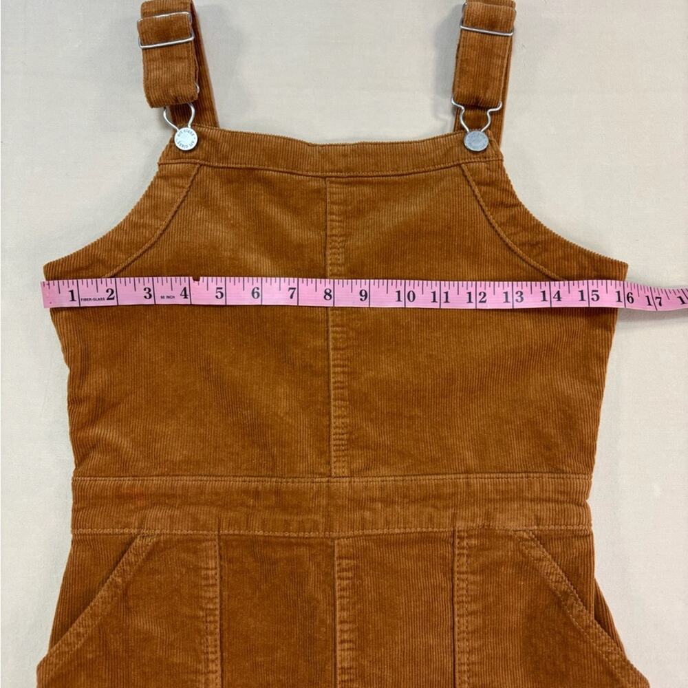 art class Girl’s Corduroy Overall Dress in Chestnut Brown Size XL - Picture 4 of 6